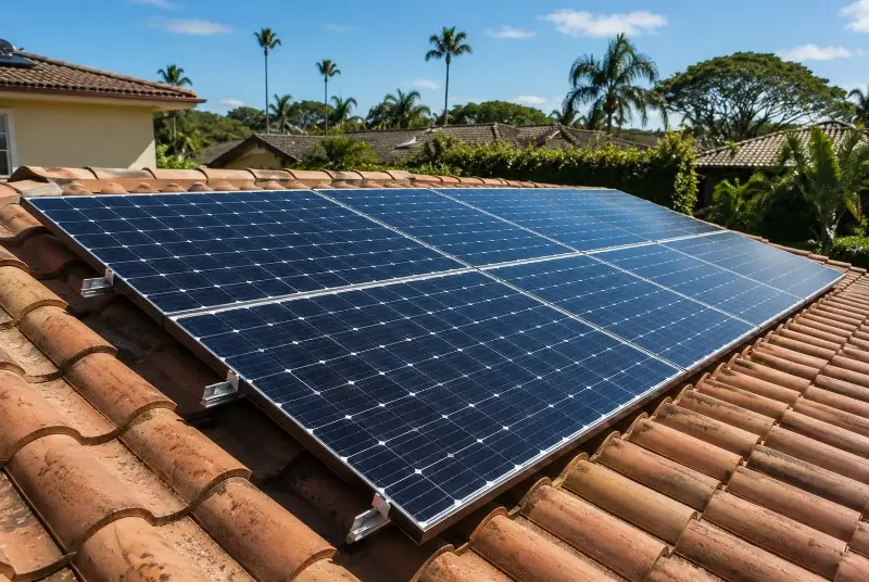 Installation de panneaux solaires à Roquesérière